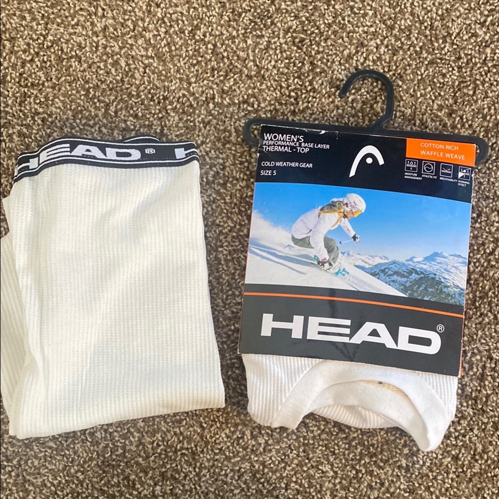 Head White Thermal Underwear